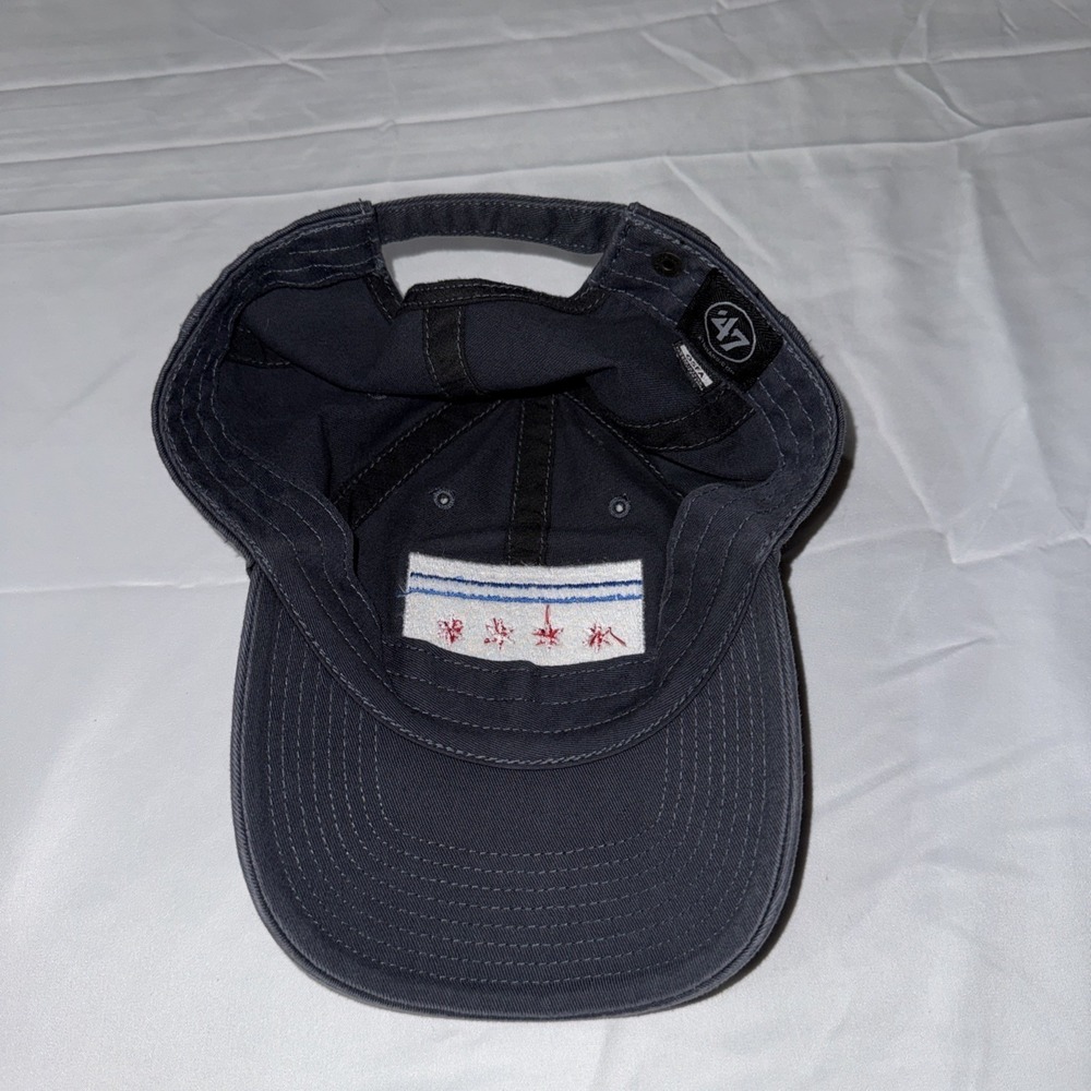 Chicago Flag '47 Brand Hat Clean Up Mens's OSFM Navy/Grey Cotton Streetwear - Picture 8 of 8